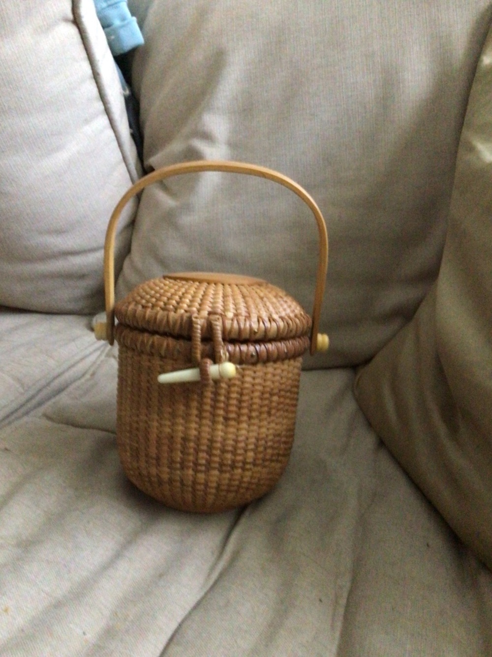 Nantucket lightship basket